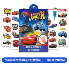 Load image into Gallery viewer, disney Toy Story Woody Buzz Child Temporary Tattoo Body Art Flash Tattoo Stickers frozen elsa anna Waterproof Styling Sticker