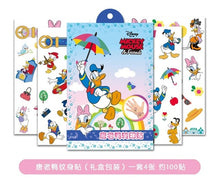 Load image into Gallery viewer, disney Toy Story Woody Buzz Child Temporary Tattoo Body Art Flash Tattoo Stickers frozen elsa anna Waterproof Styling Sticker