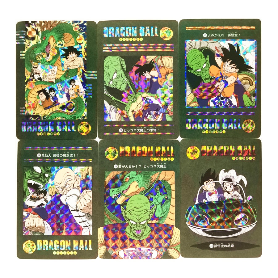 54pcs/set Super Saiyan Dragon Ball Stormy Situation Piccolo Heroes Battle Card Ultra Instinct Goku Game Collection Cards